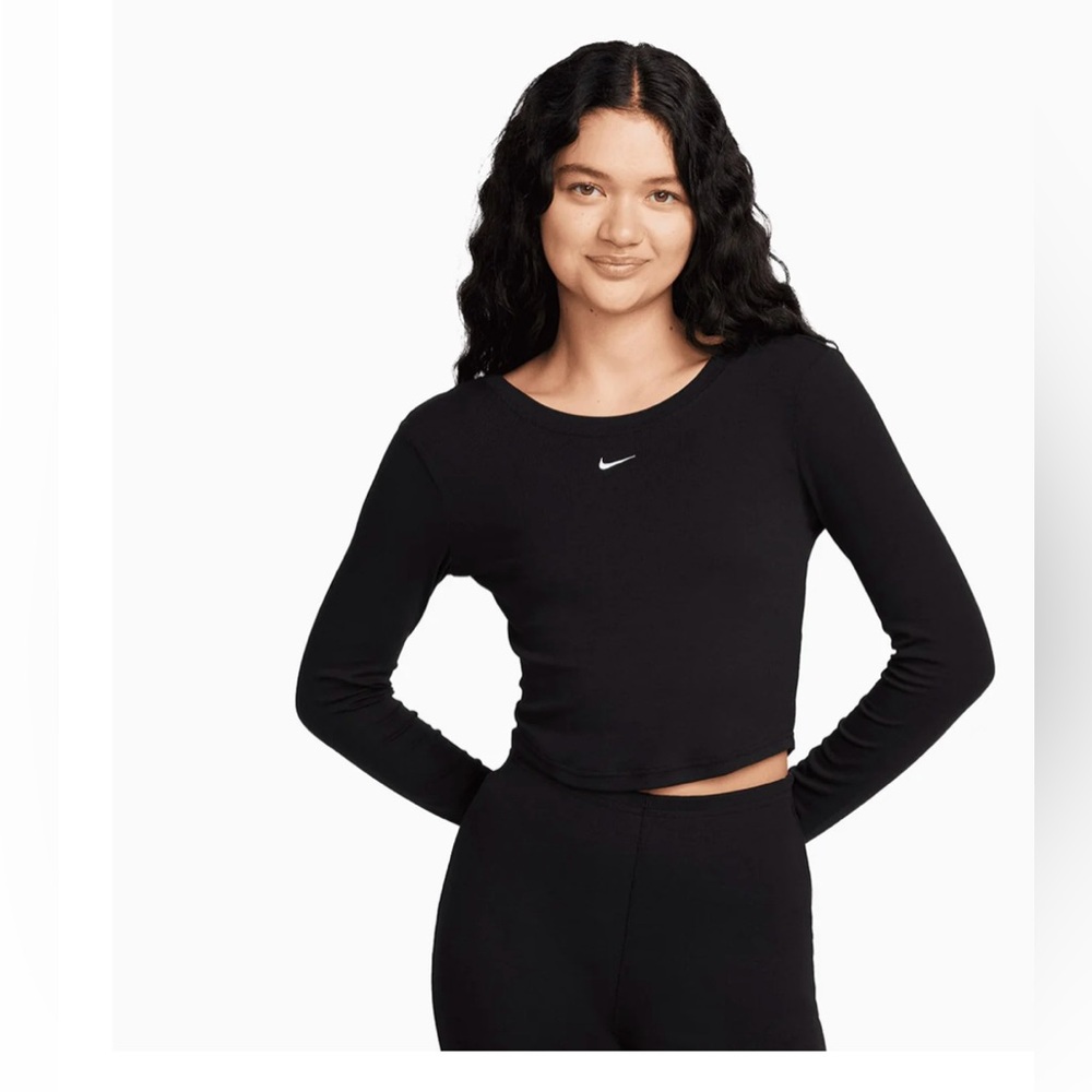 Nike tight scoop-‎ back long sleeve